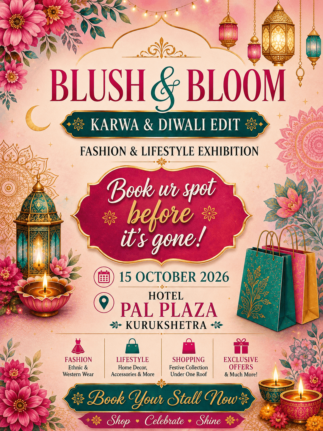 Blush and bloom Exhibition